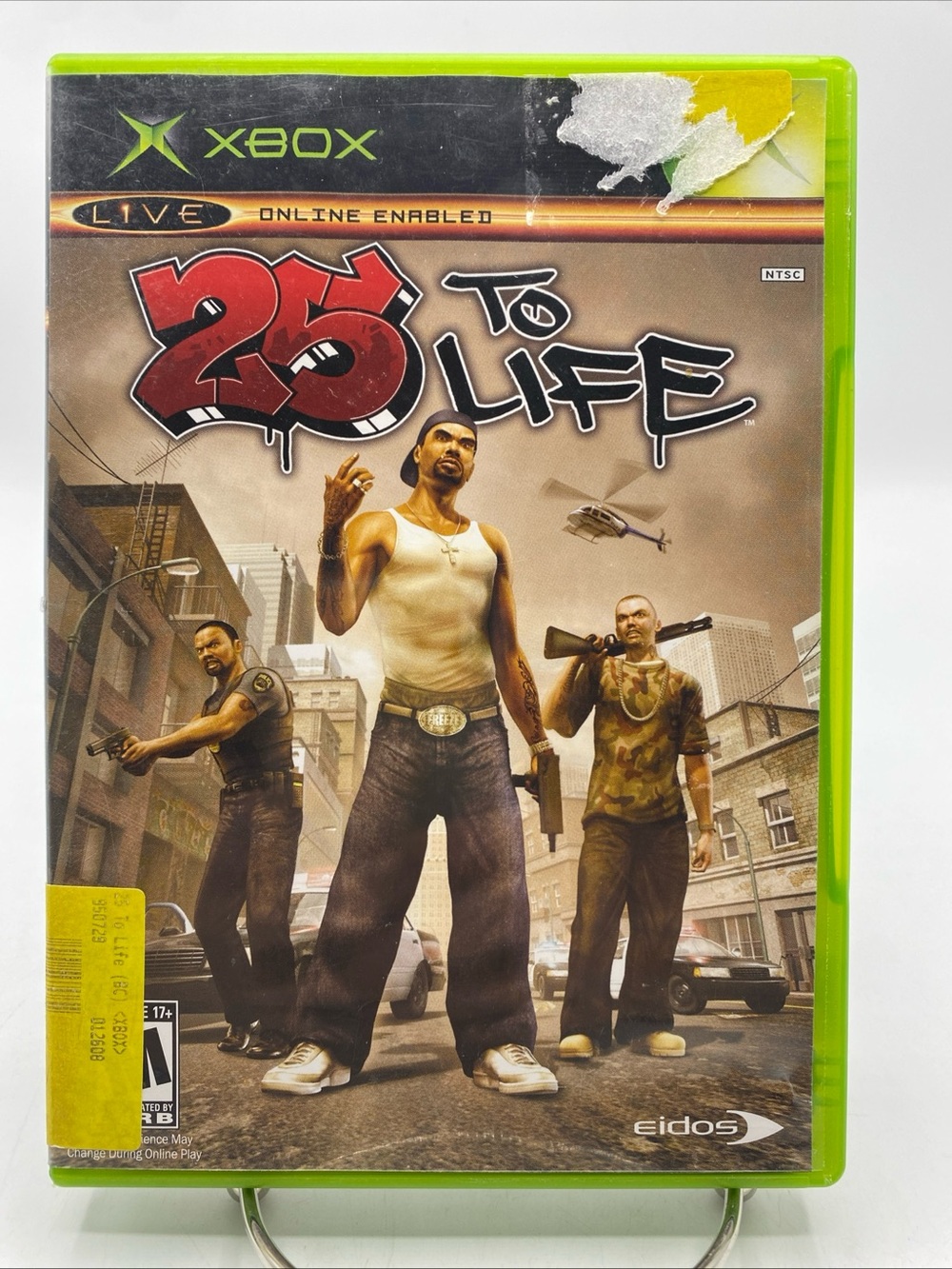 25 to Life (Microsoft Xbox, 2006) Video Game Mature Audience